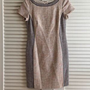 Ann Taylor Two-Tone Dress